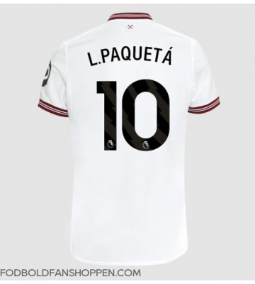 West Ham United Lucas Paqueta #10 Udebanetrøje 2023-24 Kortærmet